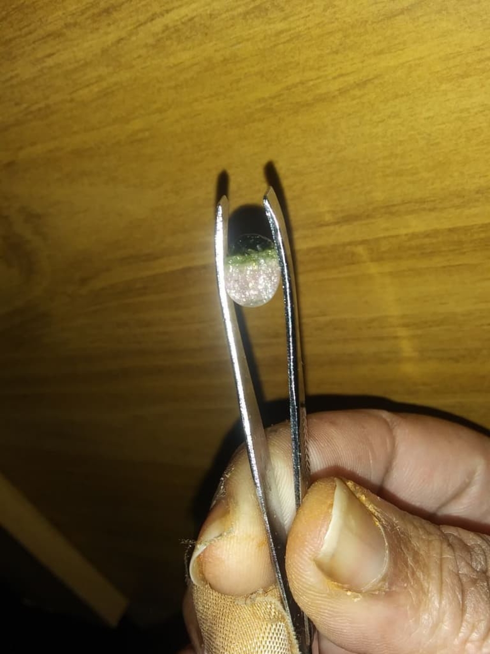 VERY RARE Natural Greenish Pink 2.0 Oval Liddicoatite Tourmaline